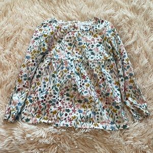 Carter’s Girl’s Peplum Longsleeve Top.